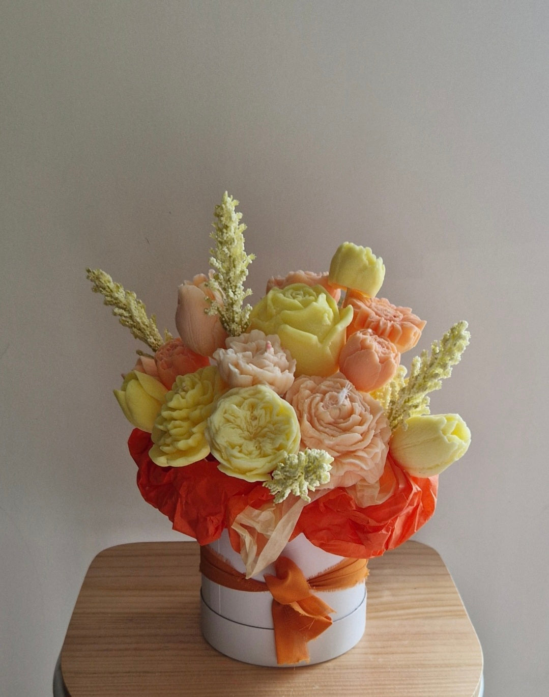 Bougie Bouquet de printemps